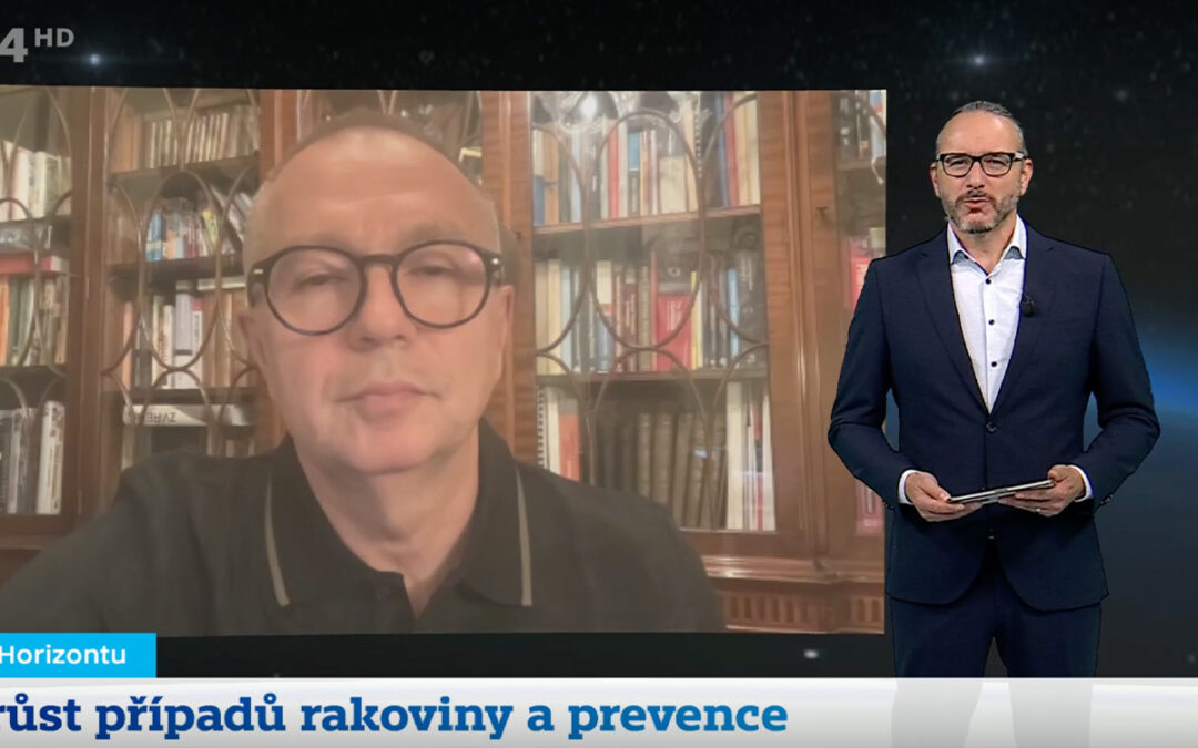 Marián Hajdúch v pořadu ČT Horizont o rostoucím výskytu rakoviny jater